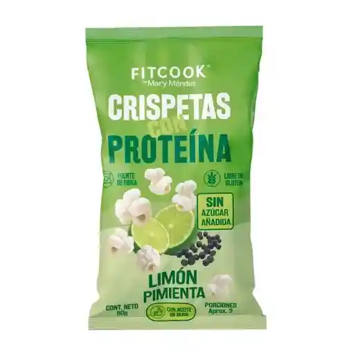 Crispetas Con Proteína Limon Pimienta - Fitcook