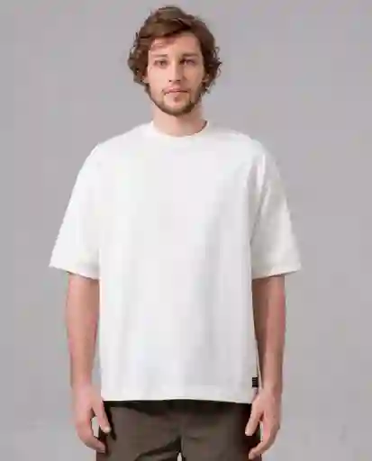 Camiseta Hombre Crudo Marfil Claro Talla M 95484 Rifle