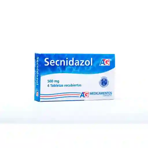 Secnidazol )500 mg: 4 Tabletas