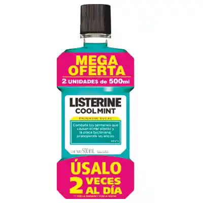 Listerine Enjuague Bucal Cool Mint