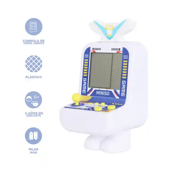 Consola de Juegos Future Soldier Blanco Mod K1009 Miniso