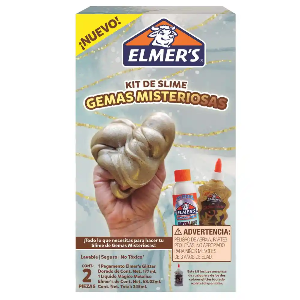 Elmers Set Slime Gemas Misteriosas