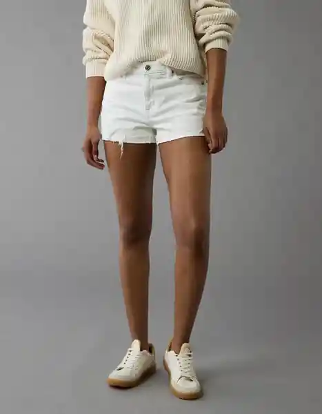 Short Mujer Blanco Talla: 8 8183100 American Eagle