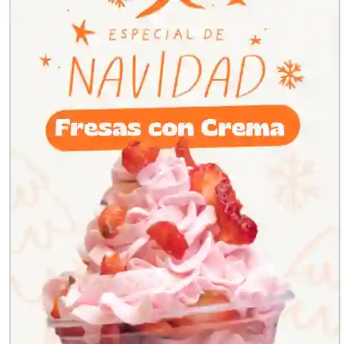 Combo X2 Fresas con Crema + 2 Botellas de Agua