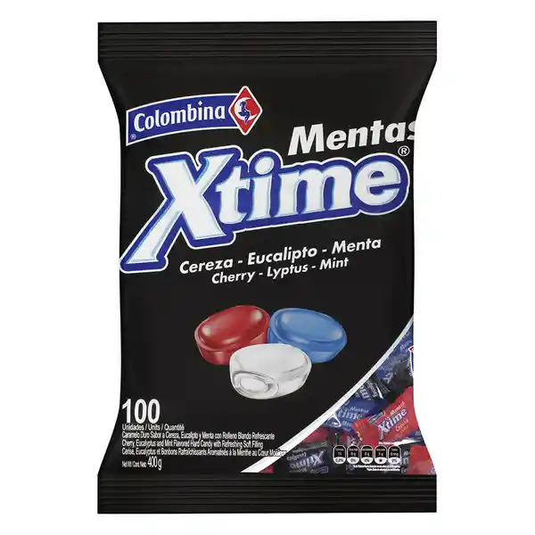 X-Time Caramelo Duro Mentas Surtido