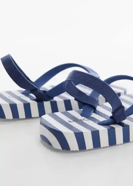 Chanclas Navy Navy Talla 26 Niños Mango