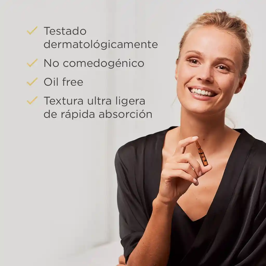 Isdin Sérum Facial Flavo C Reparador Noche en Ampollas