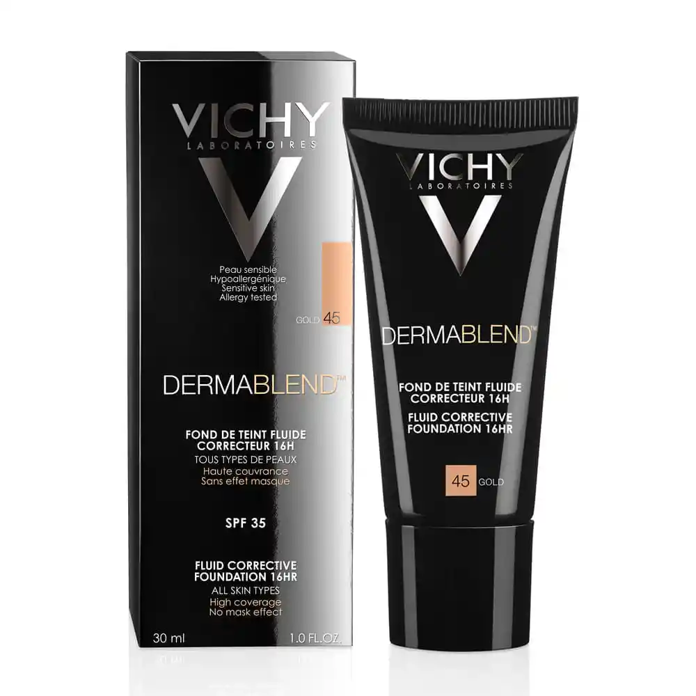 Vichy Base de Maquillaje Fluido Dermablend Tono 45