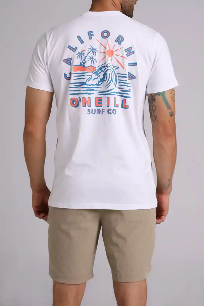 Camiseta Manga Corta Standard Fit Shine On Hombre