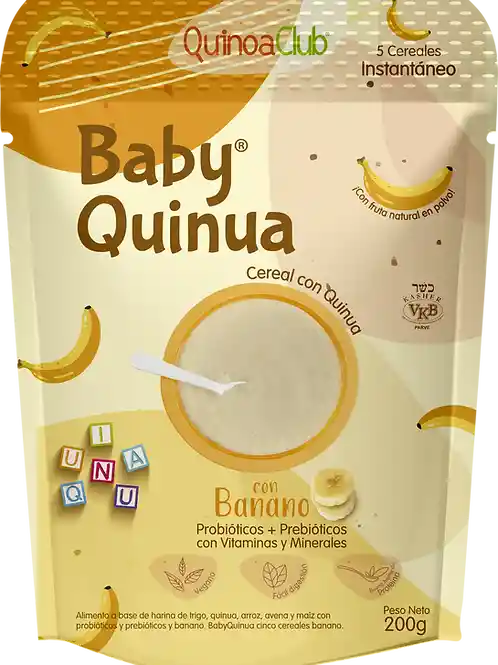 Quinuaclub Cereal con Quinua Sabor Banano