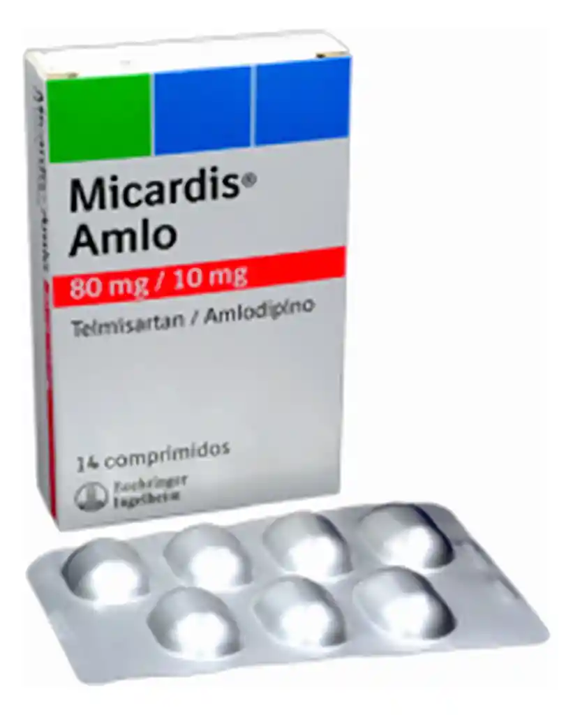 Micardis Amlo (80 mg/10 mg) Comprimidos 