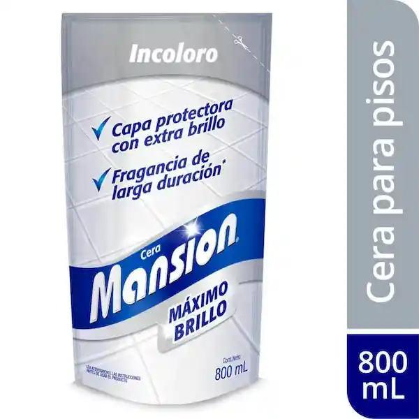 Mansion Cera Para Pisos