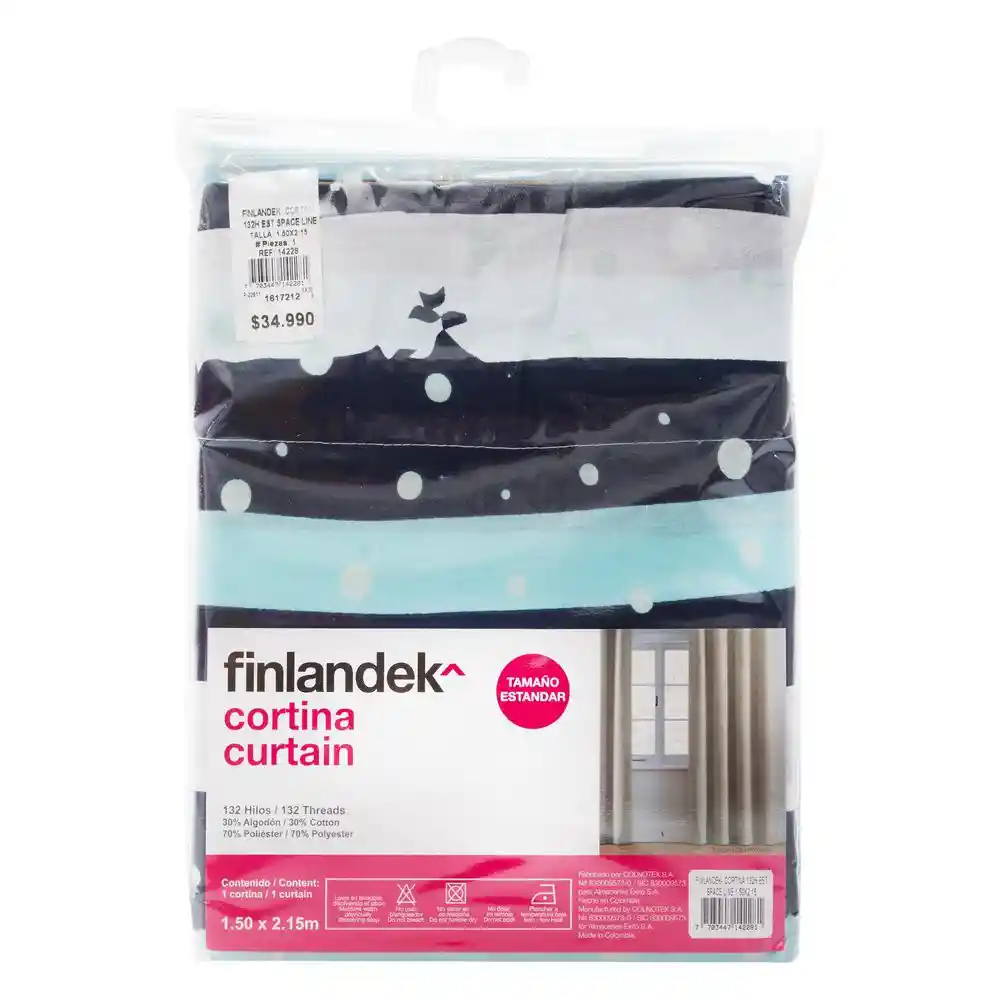 Cortina 132h Est Spac Line 1-5 Finlandek 14228
