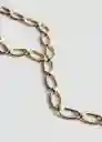 Collar Tiffany Oro Talla 99 Mujer Mango