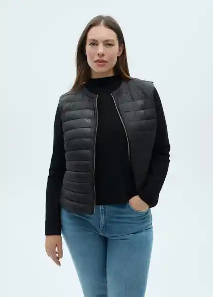 Chaleco Blanvest Negro Talla XS Mujer Mango