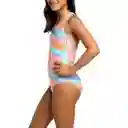 Vestido de Baño Medalist Jr Biarritz Stripes Talla 16 Speedo