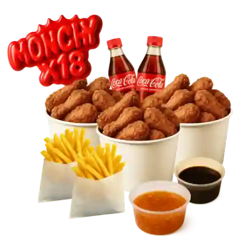 Rappi Monchy X18 Alitas