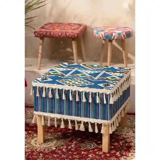 Mesa de Centro Azul Turquía Finlandek Yavcentab4