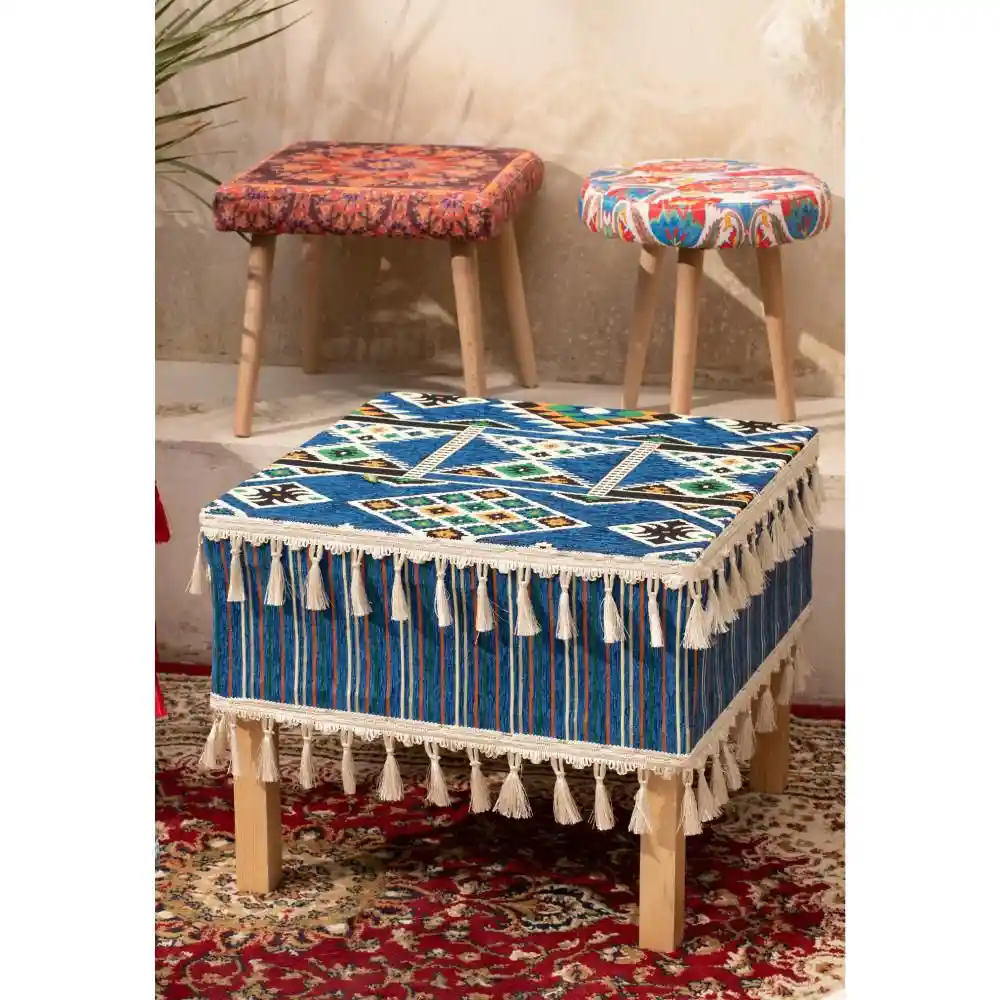 Mesa de Centro Azul Turquía Finlandek Yavcentab4