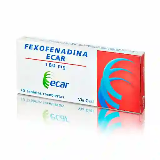 Ecar Fexofenadina (180 mg)
