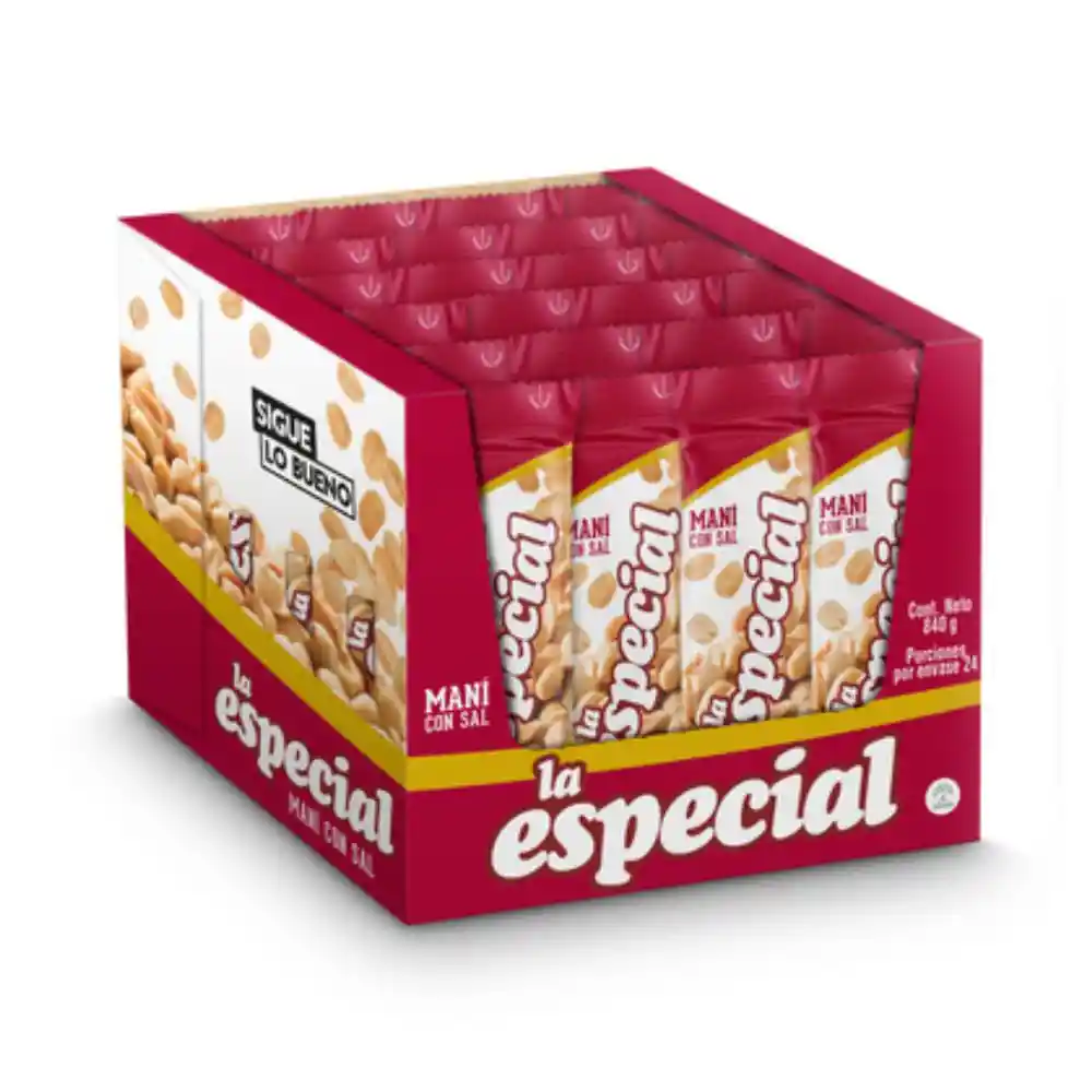 La Especial Maní Con Sal 840 g