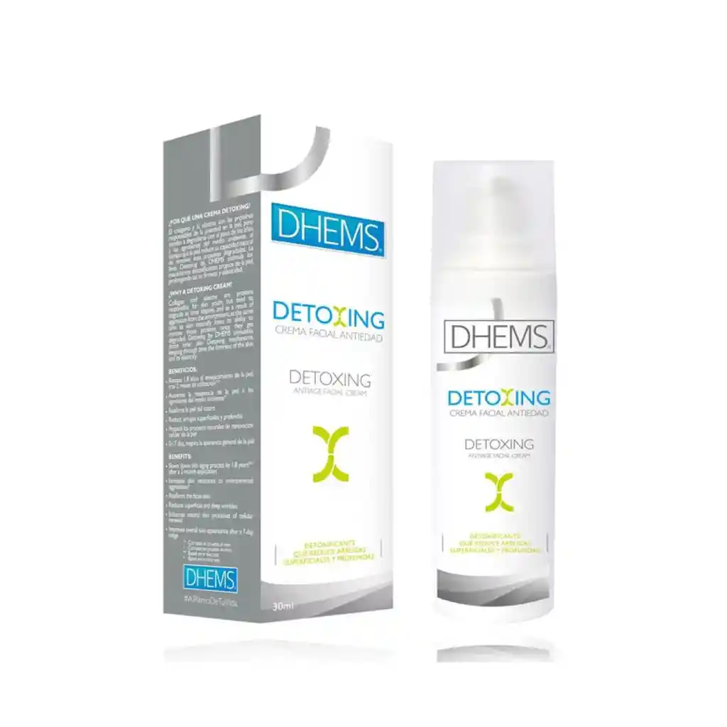 Dhems Crema Facial Antiedad Detoxing