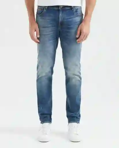 Jean Straight Fit Morrison Azul Frances Medio Talla 32 Chevignon