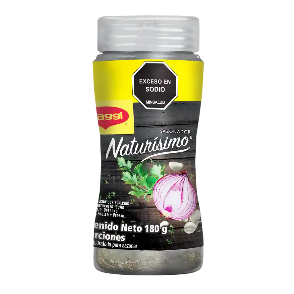 Sazonador MAGGI Naturísimo con especias naturales x 180g