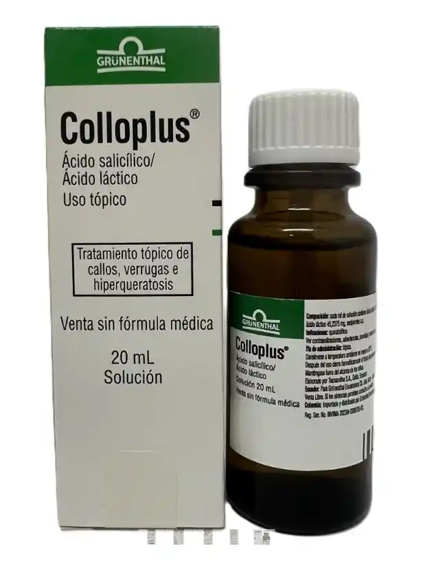 Colloplus Acido Lactico/acido Salicilico