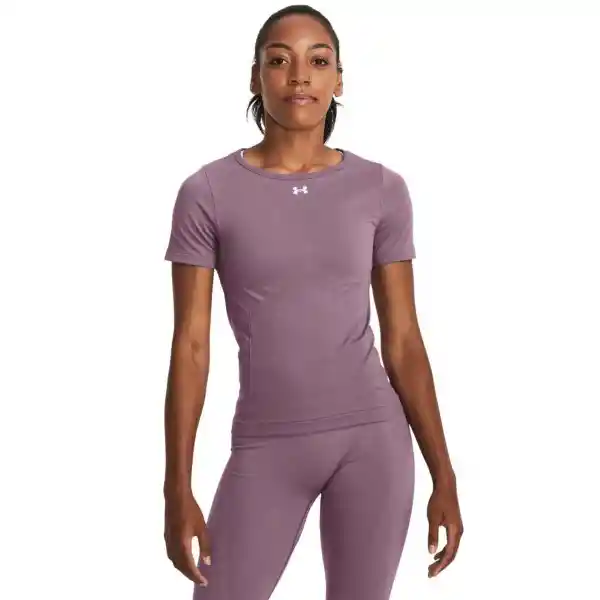 Under Armour Camiseta Train Seamless Mujer Morado MD 1379149-500