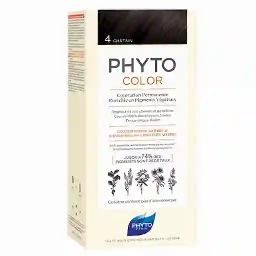 Phyto Tinte Para el Cabello Phytocolor Brown 4