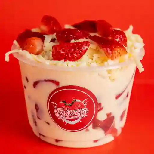 Fresas con crema classic 16 oz