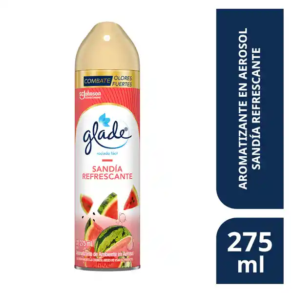 Glade Aromatizante Aerosol Sandia Refrescante