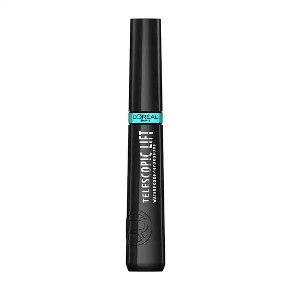 Pestañina L’Oréal Paris Telescopic Lift Negra A Prueba De Agua 10 ml