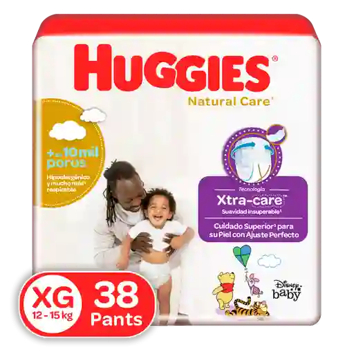 Huggies Pañal Infantil Desechable Pants Natural Care
