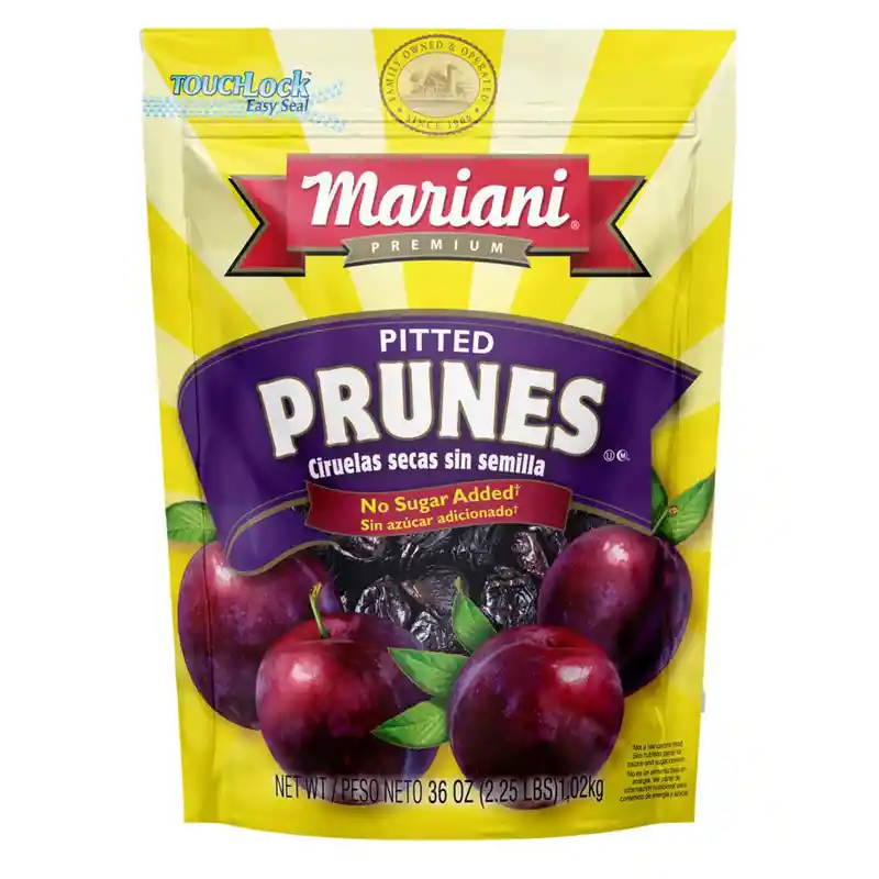 Mariani Ciruela Pasas Sin Hueso