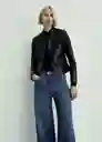 Jean Elise Tejano Oscuro Talla 40 Mujer Mango