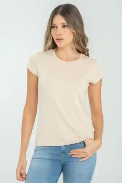 Camiseta Iris Color Beige Claro Talla L Ragged