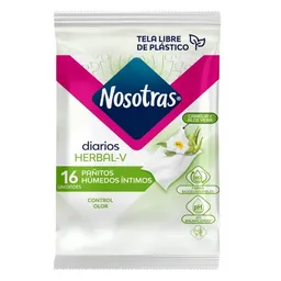 Nosotras Pañitos Íntimos Natural