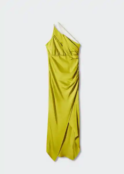 Vestido Purmina Lima Talla L Mujer Mango