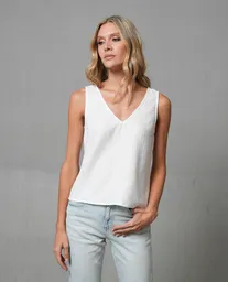 Camisa Mujer Crudo Talla S 213G005_CRU110604 Rifle