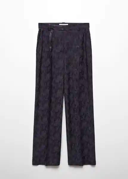 Pantalón Astrid-A Azul Noche Talla XL Mujer Mango