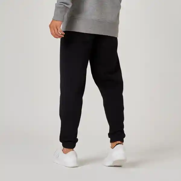 Domyos Pantalón Jogger Fitness Hombre Negro Talla S