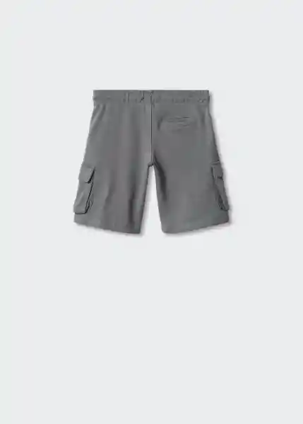 Bermudas Karl5 Gris Talla 08 Niños Mango