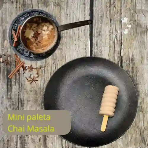 Mini Paleta Vegana Chai Masala