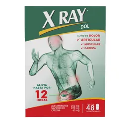 Xray Dol Analgésico x 48 Tabletas