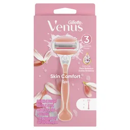 GILLETTE Venus Spa Cuchilla de Afeitar Mujer Máquina de Afeitar Depilación Corporal con barras Humectantes 1 Ud