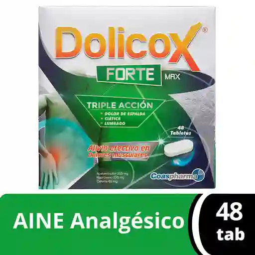 Dolicox Forte Max 48 Tabletas