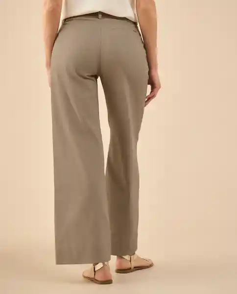 Pantalón Machiatto Café Claro Talla 12 432G006 Esprit