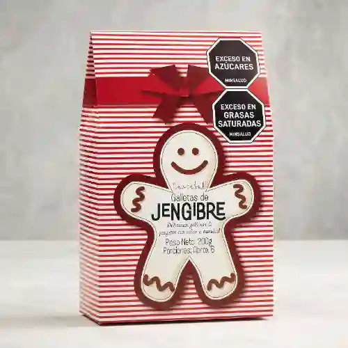 Galletas Jengibre Caja Cartón 100grs